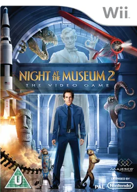 Night at the Museum- Battle of the Smithsonian The Video Game box cover front
